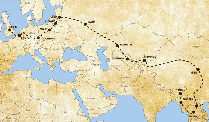 'Road to London' ~ An Ambitious Road Trip to London from India