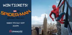 Win Tickets to see Spider-Man: Homecoming