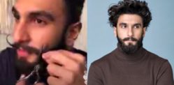Ranveer Singh cuts off Facial Hair on Instagram Live