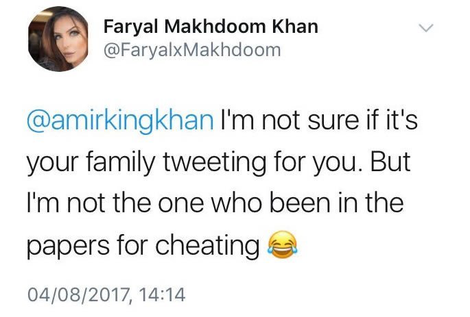 Boxer Amir Khan splits from wife Faryal Makhdoom