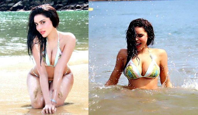 Bigg Boss Contestant Gizele Thakral sizzles in Bikini on Holiday