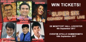 Win Tickets to Super Six Comedy Night Live
