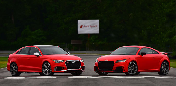 Audi RS 3 and Audi TT RS