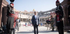Sadiq Khan at Wagah border