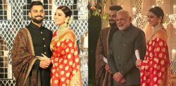 Virat and Anushka have a Grand Reception in Delhi