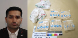 Zohaab Sadique and the heroin recovered