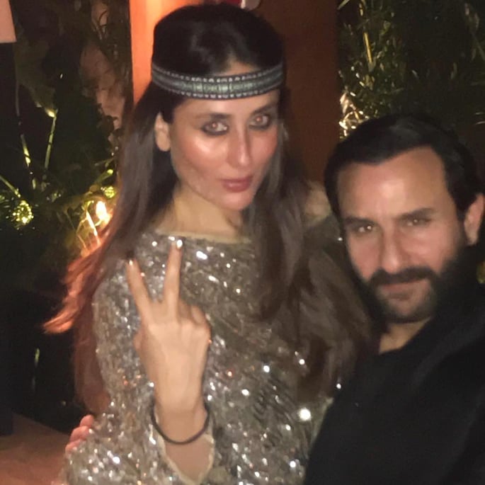 Kareena with Saif