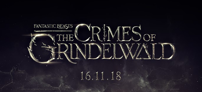 Fantastic Beasts: The Crimes of Grindelwald title poster