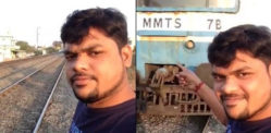 Youth Arrested for fake Train Accident Selfie Viral Video