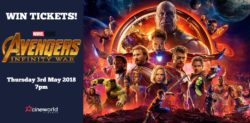 Win Tickets to see Avengers: Infinity War