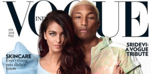 Aishwarya Rai & Pharrell Williams are Quirky on Vogue India cover