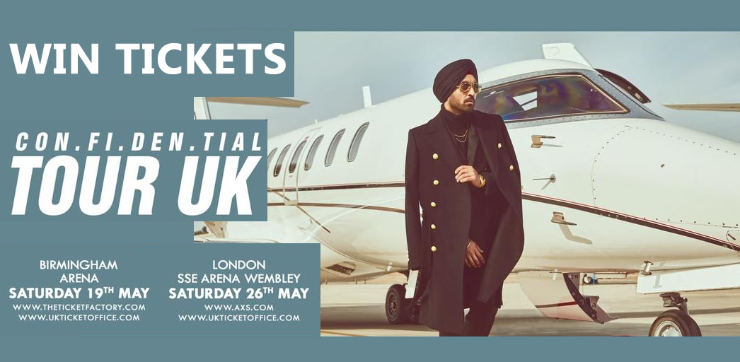 Win Tickets to see Diljit Dosanjh Live in the UK