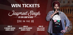 Win Tickets to see Jaspreet Singh Live
