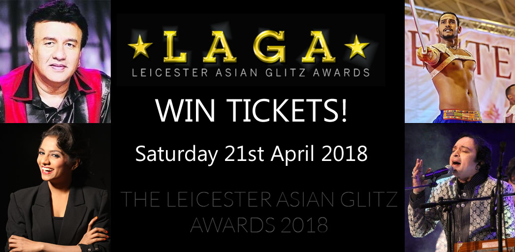 Win Tickets for the Leicester Asian Glitz Awards 2018