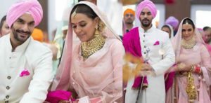Neha Dhupia marries Angad Bedi in an Intimate Wedding