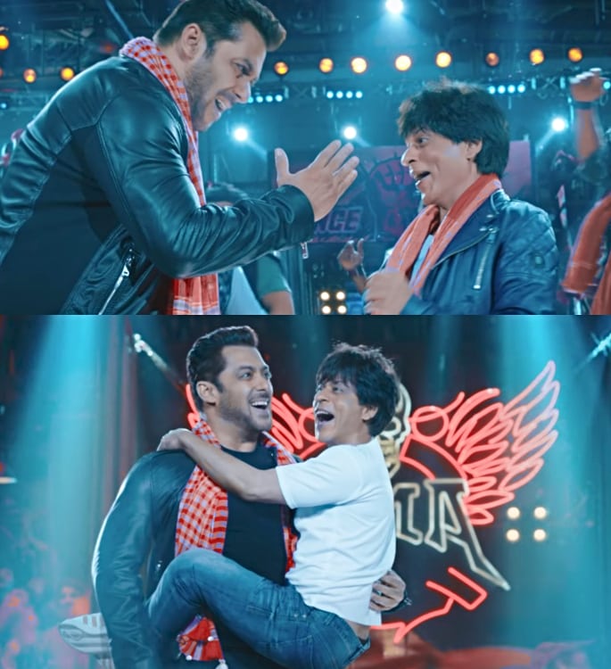 SRK dances with Salman Khan in Zero Teaser