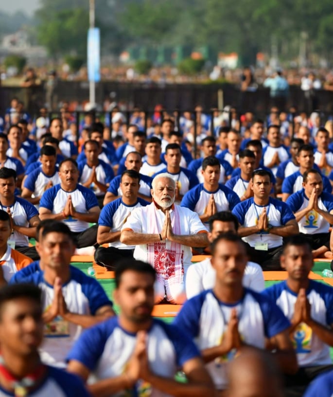 International Yoga Day 2018 - Narendra Modi