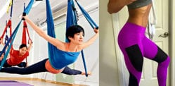 How a Yoga Swing and Pants can Help You Get Fit