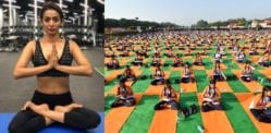 Indian Celebrities celebrate International Yoga Day 2018