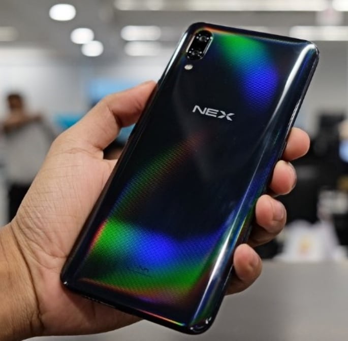 Vivo NEX smartphone - back