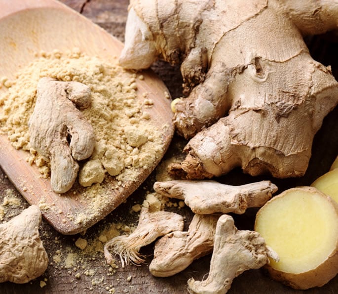 essential indian spices ginger