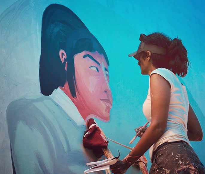 Notable Graffiti & Street Artists of India - Anpu Varkey