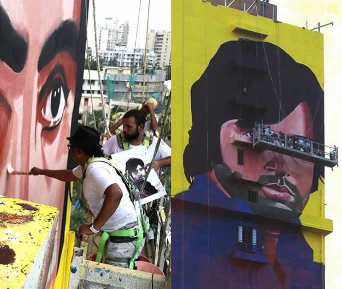 Notable Graffiti & Street Artists of India - Ranjit Dahiya