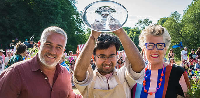 Rahul Mandal wins The Great British Bake Off 2018 f