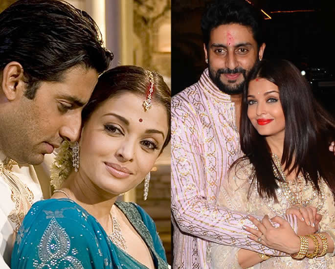 10 Real Life Bollywood Couples Who were On Screen Jodis - abhishek aishwarya