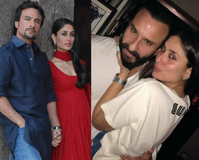 10 Real Life Bollywood Couples Who were On Screen Jodis - saif kareena