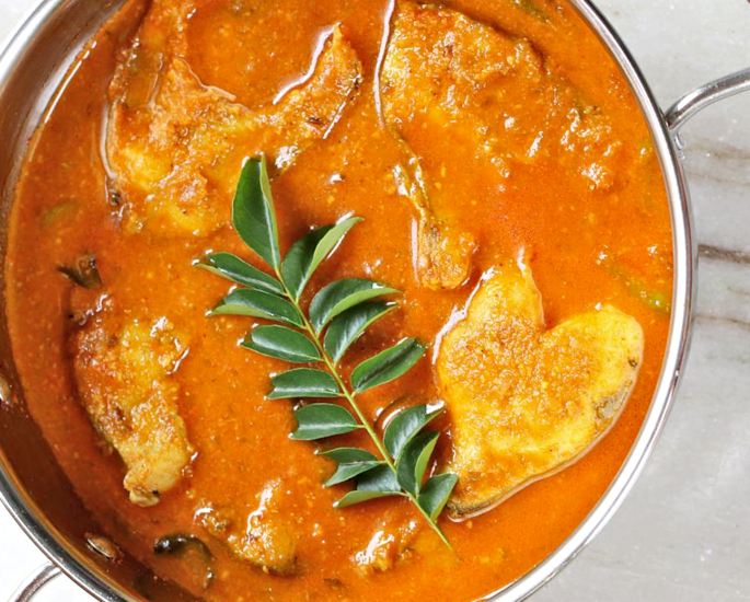 A Desi-style 3 Course meal for a Dinner Party - fish