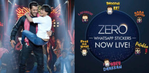 SRK's Zero allows users to Download Stickers on WhatsApp f