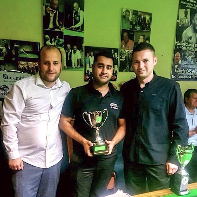 Farakh Ajaib: Snooker player with Natural Flair & Fluidity - East Lancashire Open title