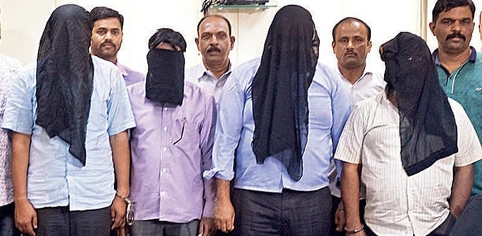 I trafficanti di droga indiani catturati con 100 kg di fentanil haul f
