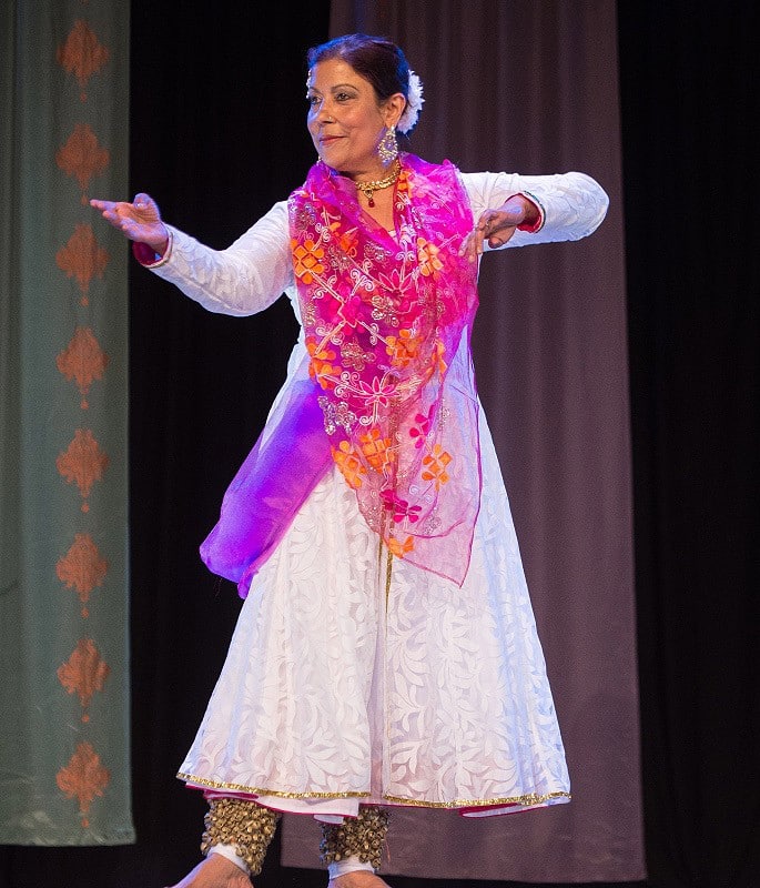 Sujata Banerjee talks Indian Dance, Process & Education - Sujata dancing