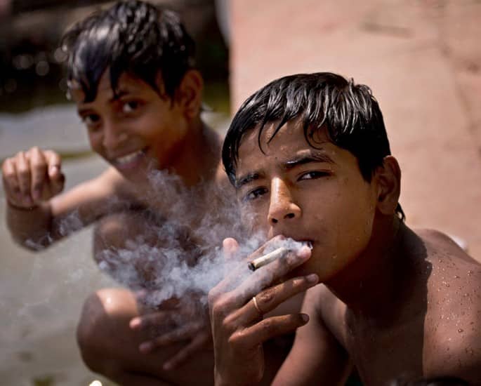 The Health Impact of the Smoking Problem in India - smoking among minors