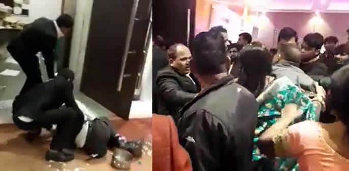 Indian Wedding erupts into Huge Fight due to Bad Quality Food f