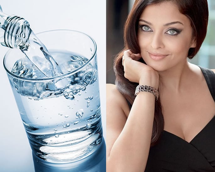 7 Beauty Secrets of Aishwarya Rai Bachchan - Water