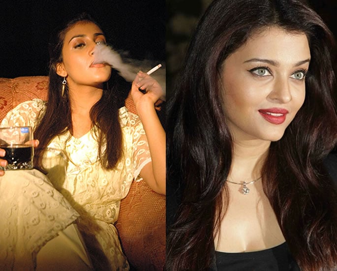 7 Beauty Secrets of Aishwarya Rai Bachchan - smoking