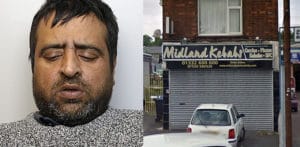 Convicted Murderer threatened to Kill Takeaway Worker f
