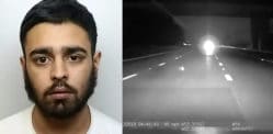 Hassan Waseem drove Wrong Way on M56 missing Police Car ft