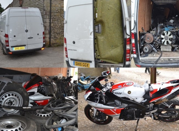 Ilford Man jailed for Selling Stolen Cars and Bikes worth £1m 2