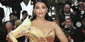 Aishwarya Rai Bachchan dazzles in Gold at Cannes 2019 ft