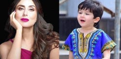 Kareena doesn't Allow Taimur to Eat or Drink Outside f