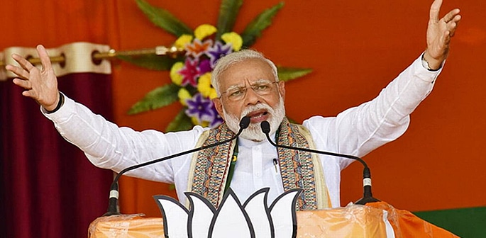 Modi declares Thumping Victory for BJP in India Elections f