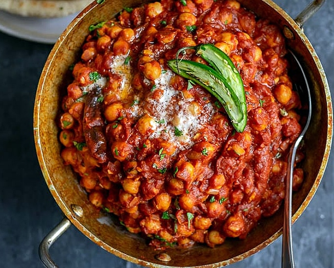 7 Indian Vegetarian Curry Recipes to Make - chana