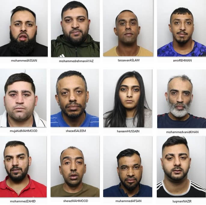Gang jailed for £4m ring and bring Drugs Operation - gang
