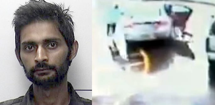 US Indian charged for Stealing Car with Children Inside f