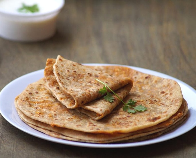 7 Unusual and Tempting Paratha Recipes - carrot