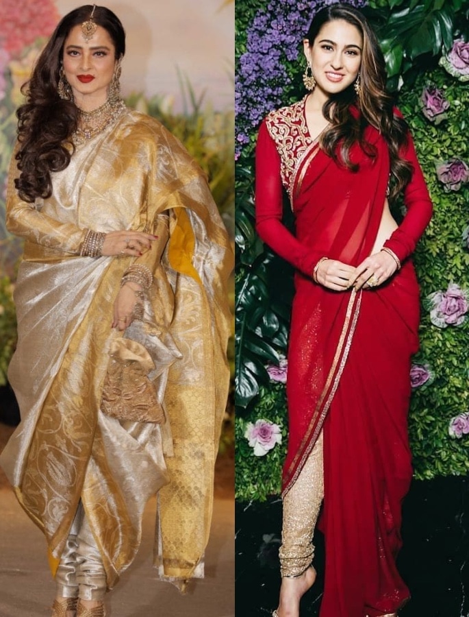 Gorgeous Fashion Saree Trends for 2020 - Pant Style